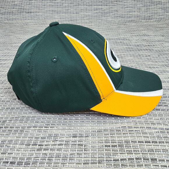 Green Bay Packers Cap Hat NFL Team Apparel Mens One Size Adjustable Football - Picture 2 of 9